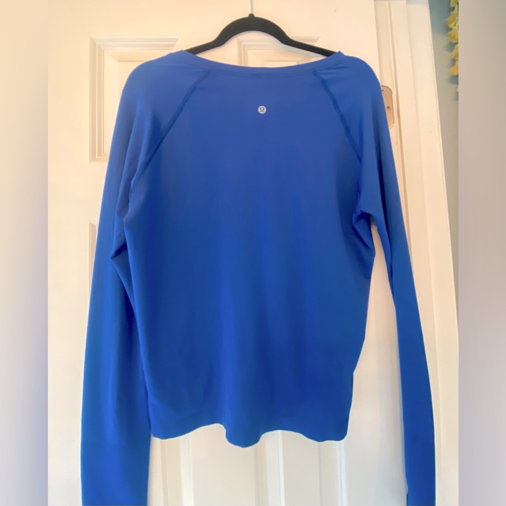 lululemon blue swiftly tech ls 2.0